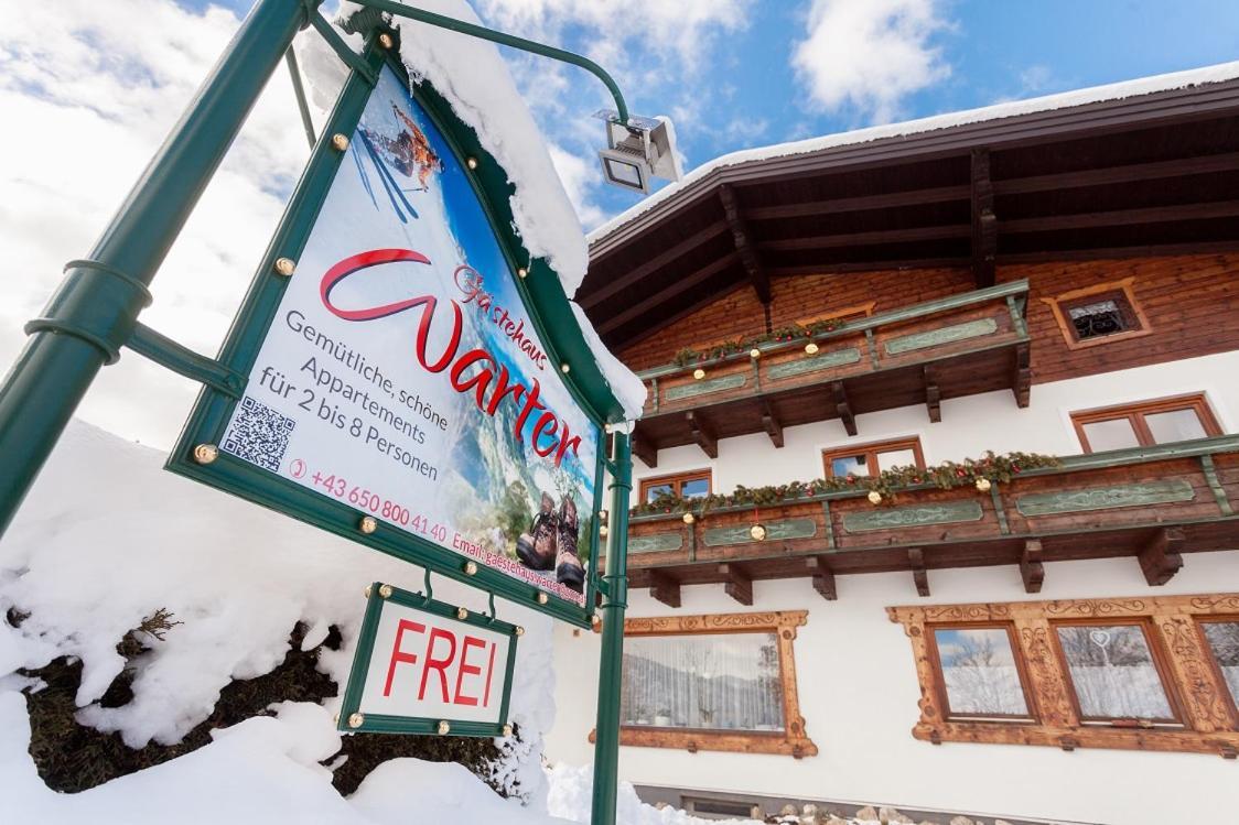 Holiday Im Gaestehaus Warter In Altenmarkt Альтенмаркт-ім-Понгау Екстер'єр фото