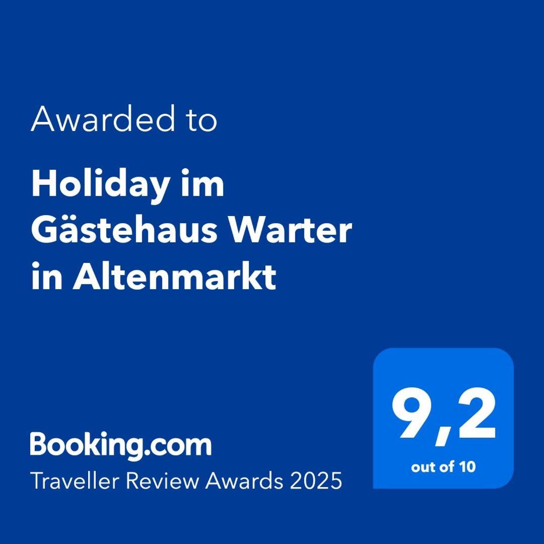 Holiday Im Gaestehaus Warter In Altenmarkt Альтенмаркт-ім-Понгау Екстер'єр фото